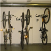 Ovella cykelkrokar FK-1 monterade i olika höjder