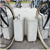 S:t Eriks Kuggen cykelställ med cyklar