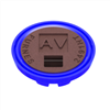 Dahl Furnes PREMIUM-lock med fyrkantig AV-märkning och slitsad packning, artnr 7032419