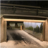GC-tunnel med emaljsystem av digitaltryckta paneler med motiv av Gunnar Eld, Åkersberga 