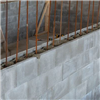 Våxtorps Skalblock som gjutform till massiva betongväggar 