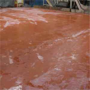 Lindec LimeWash betongrengöringsmedel på betonggolv Lindec LimeWash betongrengöringsmedel på betonggolv