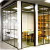 FLEX innerdörr Glassdoor i GlassLine Factory helglasad systemvägg