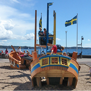 Lekskepp i trä Lekskepp i trä