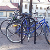 Blidsbergs cykelställ, låsbara Bygeln