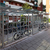 Blidsbergs Basta cykelgarage/cykelhus med låsbar dörr och glastak