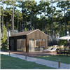 Woodworks Attefallshus Hållbar Modern, 30 kvm