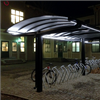 KNM cykelparkering Kolonnett med LED-belysning, Östersund C