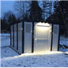 Team Tejbrant miljöhus med LED-belysning