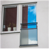 Weland fransk fönsterdörr/-räcke FR400 med lågt glas