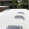 Ekologiskt, reflekterande tätskikt för tak