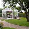 Willab Garden Green Room elegant växthus rektangulär vit