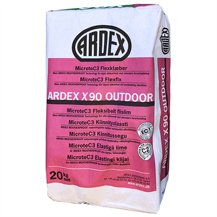 ARDEX X 90 OUTDOOR Plattsättningsbruk, Hitta De Bästa Produkterna ...