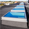 Isolerande takfönster med aluminiumram, ljudreducerande