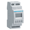 Hager Tids­styr­ning - EGN200 digitalt multifunktions-tidur med Bluetooth, 2-kanaler