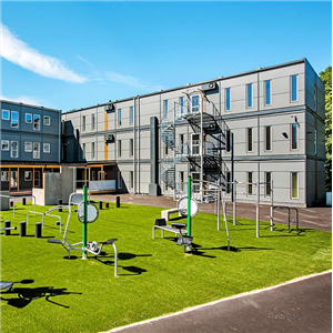 Modulsystem S3000, skolmoduler i tre våningar Modulsystem S3000, skolmoduler i tre våningar