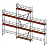 Layher SpeedyScaf ramställning- 61 m2 med trappor