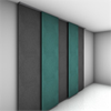 Acqwool Compact Wall frihängande, ljudabsorberande ullväv