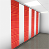 Acqwool Qwaiet Compact Stripe Wall frihängande ullpaneler mot vägg