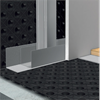 Jape VentGolv kan även användas för att åtgärda fuktiga källarytterväggar Samma principer och material används som till golv förutom att distansmattan och andra detaljer fästes med spik eller skruv