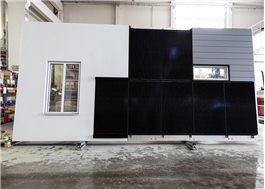 UBABs flexibla stomsystem med solceller och alternativa fasadmaterial