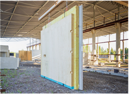 Hybridelement av Kerto® LVL-trä från Metsä Wood och betong från Lipa-Betoni
