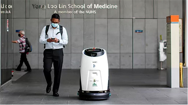 ECOBOT autonoma städrobotar gör jobbet själva