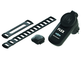 Flex CordlessConnect System: fjärrströmbrytare, fjärrkontroll med inbyggd vibrationssensor och hållband